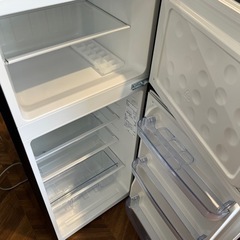 00032 YAMAZEN ２ドア冷蔵庫 2022年製家電 キッチン家電 冷蔵庫の画像