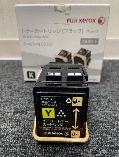 【未使用】純正トナーカートリッジ ゼロックス DocuPrint C3350 イエロー