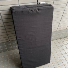 【交渉中】マットレス シングル 黒 中古の画像