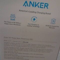 52892　Anker 347 Power Bank (PowerCore 40000) 　モバイルバッテリーの画像