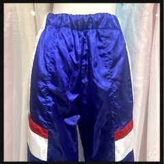 ꒰PUMA꒱防寒 ジャージ ロングパンツ サイドライン 青系の画像