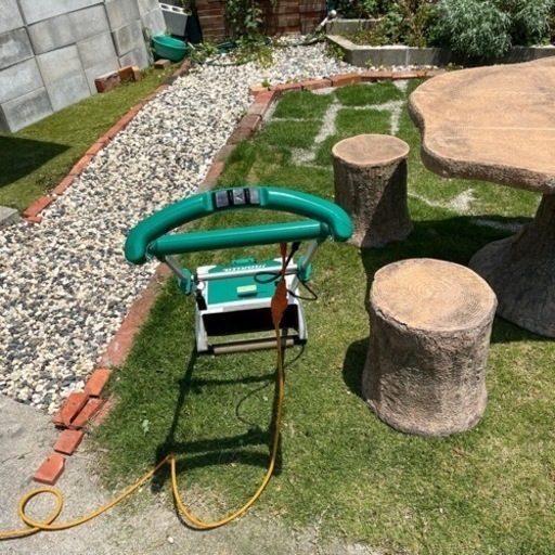 すみません、受付ストップお願いします。マキタ電気芝刈り機