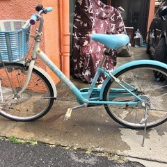 子供用：女の子用自転車差し上げます。の画像