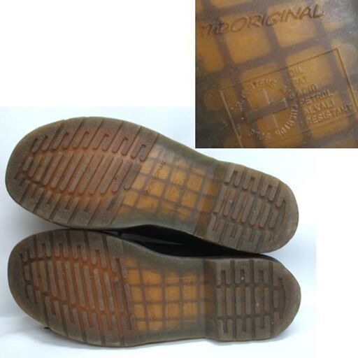 Dr.Martens（ドクターマーチン） 革靴 ビジネスシューズ 1461 3 ホール ドクターマーチン 3ホール ギブソン シューズ 11838 UK9 約28cm ブラック プレーントゥ ビジネスシューズ 黒 スリーホ