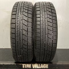 YOKOHAMA ice GUARD iG60 195/65R15 15インチ スタッドレス 2本 21年製 バリ溝 セレナ ウィッシュ アイシス プリウス等　(KTK006)クレジットカード QRコード決済可能