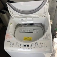 福岡市内配送設置無料 東芝 TOSHIBA AW-8V6(S) [たて型洗濯乾燥
