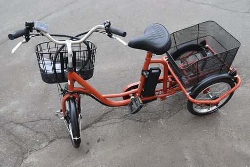 アシらく トロワ電動アシスト三輪自転車BEPN20カイホウジャパン