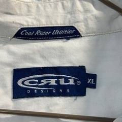 CRU  ストライプシャツ　XLサイズの画像