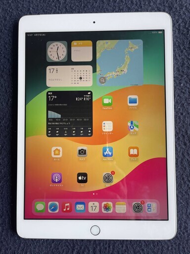 ipad 10.2インチ 第7世代2019 32GB wifi-cell silver SIMフリー　バッテリー８６％