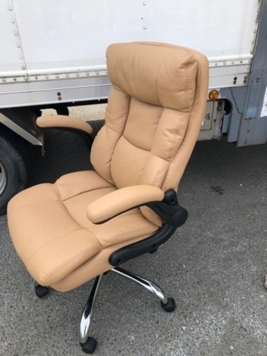 福岡市内配送無料　ワークチェア オフィスチェア デスクチェア ハイバック アキレス