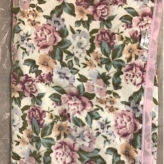 敷物花柄、bed用品