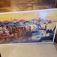 ディズニージグソーパズル完成品巾102cm　大型サイズ　リビング　子供部屋の画像