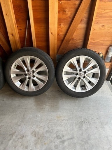 トヨタ　純正ホイール4本セット　18インチ　車のパーツ タイヤ、ホイール