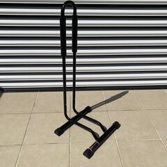 バイクスタンド＆フロアポンプの画像