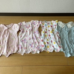 70サイズ　ロンパース服