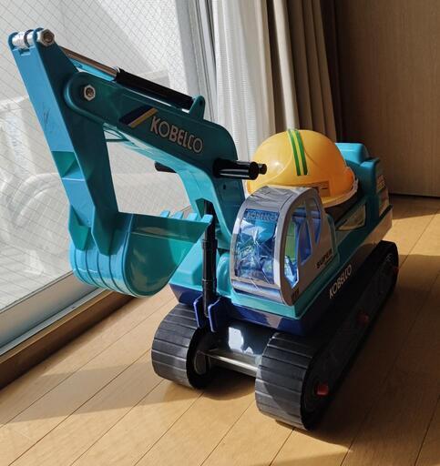 【GWセール】オモチャのシャベルカー（トイコー シャベル コベルコ）