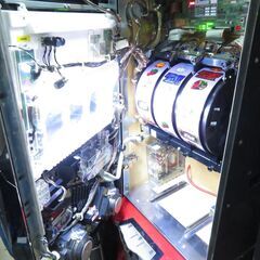 パチスロ実機 北斗の拳 修羅の国篇 コイン不要機付き スロット機|