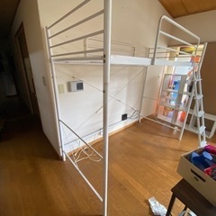 家具 ベッド ロフトベッドの画像