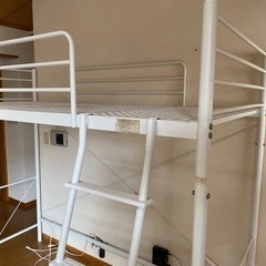 家具 ベッド ロフトベッドの画像