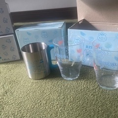 ペアグラス&ステンレスマグカップ