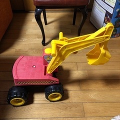 完売乗れるおもちゃ シャベルカー