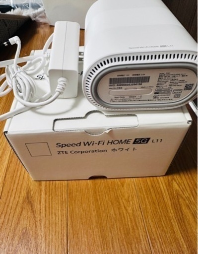 Speed Wi-Fi HOME 5G L11 ホワイト
