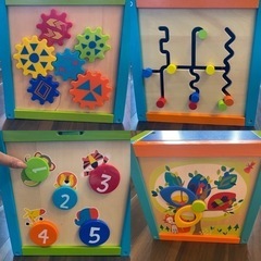 イマジナリウム　アクティビティキューブ　おもちゃ パズル