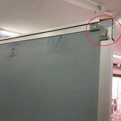 中古　ホワイトボード　ホーロー　片面　自立式　脚付　キャスター付　1200×900　愛知　一宮市　江南市　稲沢市　名古屋　岐阜　各務ヶ原　岐南町　羽島　三重　グッドプライス一宮（の画像