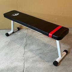 【4/17販売済KH】Muscle Project トレーニングベンチ マッスルプロジェクト フラットベンチ 24D 北TO3の画像
