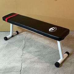 【4/17販売済KH】Muscle Project トレーニングベンチ マッスルプロジェクト フラットベンチ 24D 北TO3の画像