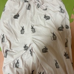 ジェラートピケ バニー ルームウェア 上下セットの画像