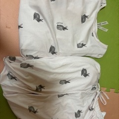 ジェラートピケ バニー ルームウェア 上下セットの画像