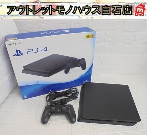 SONY PS4 500GB CUH-2100AB01 ジェットブラック プレイステーション4 プレステ4 黒 札幌市 白石店