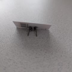 星シルバーピアスの画像