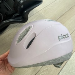 自転車用チャイルドシート　前乗せ　OGK ヘルメット付きの画像