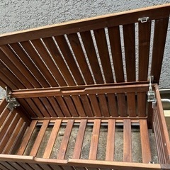 ÄPPLARÖ エップラロー 収納ベンチ 屋外用の画像