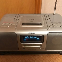 AIWA  アイワ MR-X1 CD.MDプレイヤー　　 グッドデザイン賞○　の画像