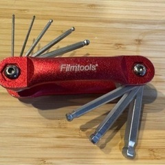 【Filmtools】六角レンチセット　ミリ