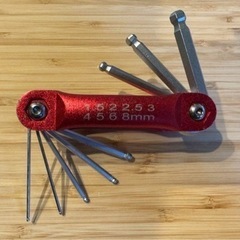【Filmtools】六角レンチセット　ミリの画像