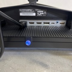 ジャパンネクスト JAPANNEXT 38.5型液晶モニター ゲーミングモニター JN-39VCG165WQHDR-C65Wの画像