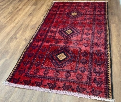 ヴィンテージ　ラグ　バルーチ族　希少