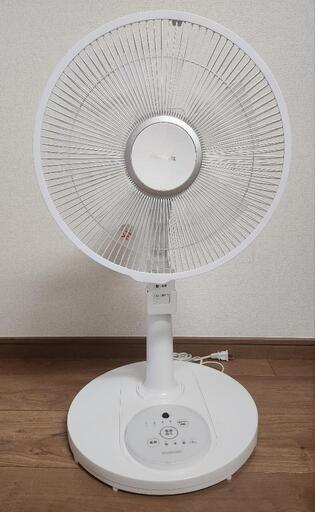 美品　リモコン付き扇風機