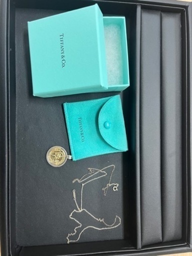 ティファニー　k18 金貨　コインネックレス