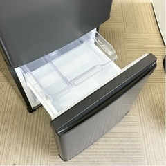 【超美品‼️】三菱 2021年製 146Lノンフロン冷凍冷蔵庫 マットチャコール♪の画像