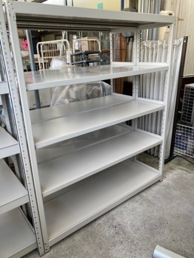 コクヨ ボルトレス 軽量ラック 幅154cm 中古 スチール棚