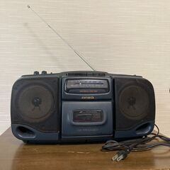 【ジャンク品】aiwaCDラジカセ