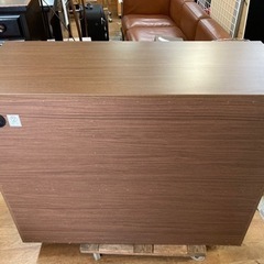 ニトリ キッチンカウンター エトナ ブラウン 105cm 中古の画像