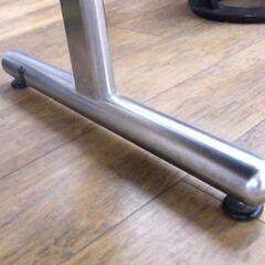 ミーティングテーブル 幅170 奥行88 高さ70cm ブラウン 大型会議テーブル 応接テーブル 会議用 茶色 札幌 厚別店の画像