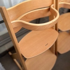 ベビーチェア キッズチェア 高さ調節 ダイニングチェアの画像