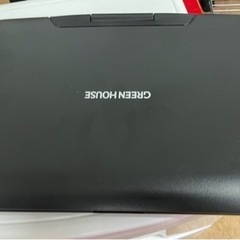 14型 フルセグ内蔵　ポータブル　DVDプレーヤー　GH-PDV14BTG-BK リサイクルショップ宮崎屋　佐土原店　24.6.18Fの画像